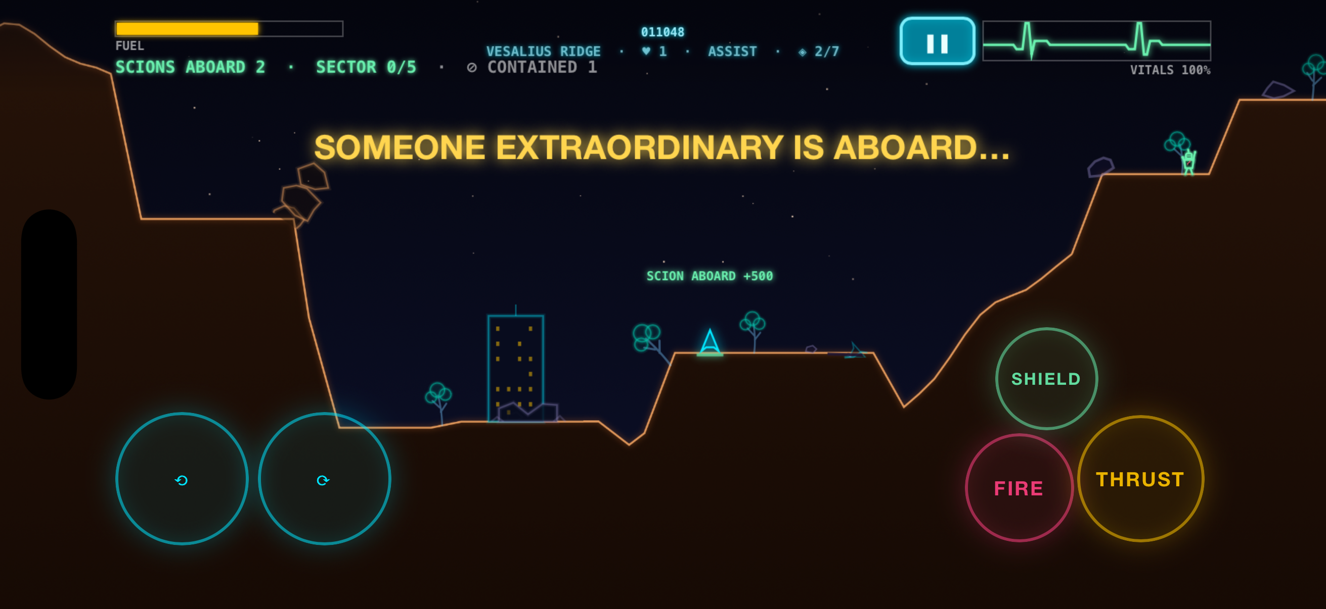 Someone extraordinary is aboard